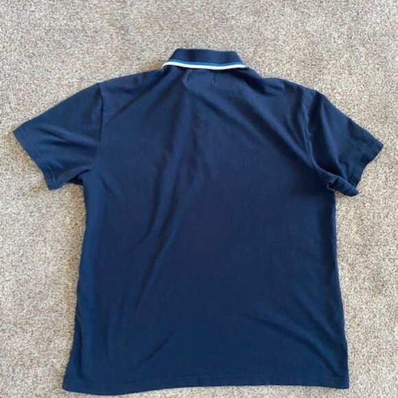 ORIGINAL PENGUIN Men's Navy Blue Polo Shirt XL - Picture 3 of 9